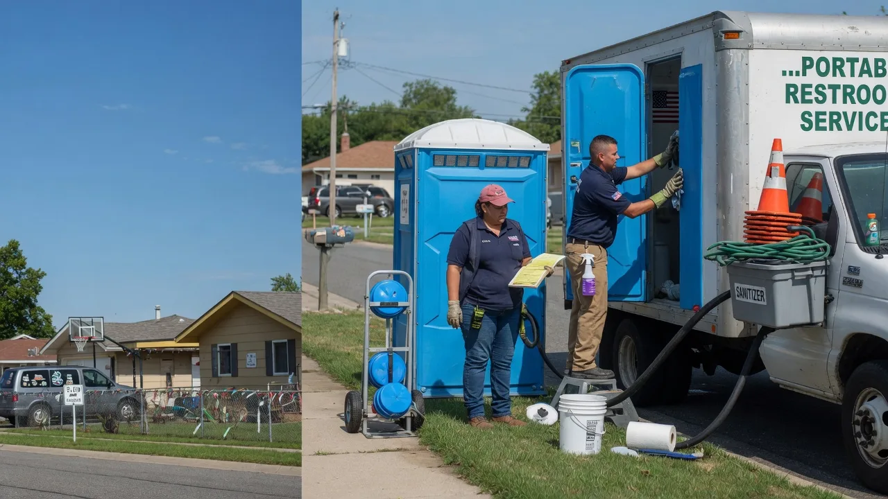 Portable Toilet Rental in Spencerville, OH near me